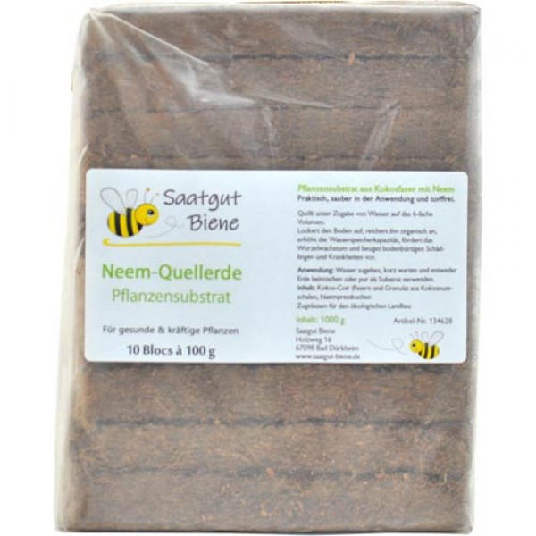 Neem Soil Blocs 10x100g